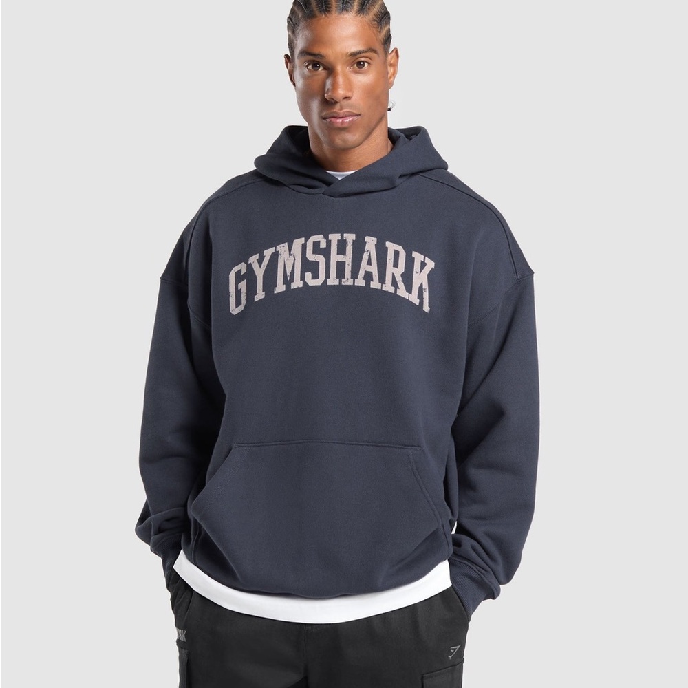 Gymshark COLLEGIATE HOODIE Oversized Fit - Size XS
